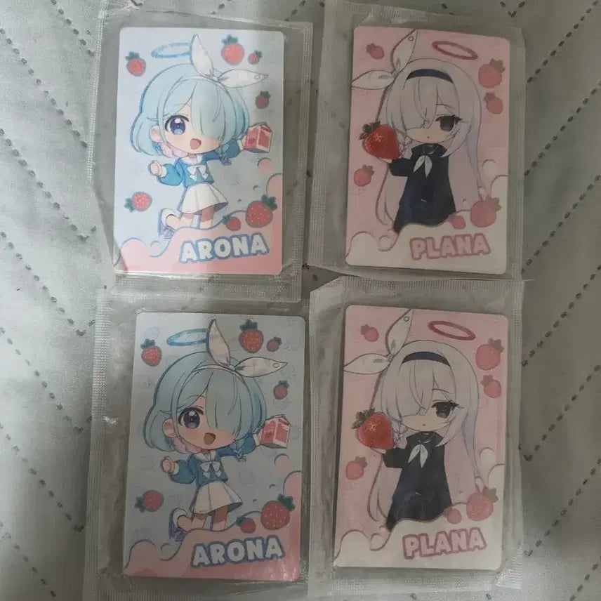[BUNJANG] Blue Archive Arona Prana Card Set / 블루아카이브 gs25 아로나 프라나 카드 4장