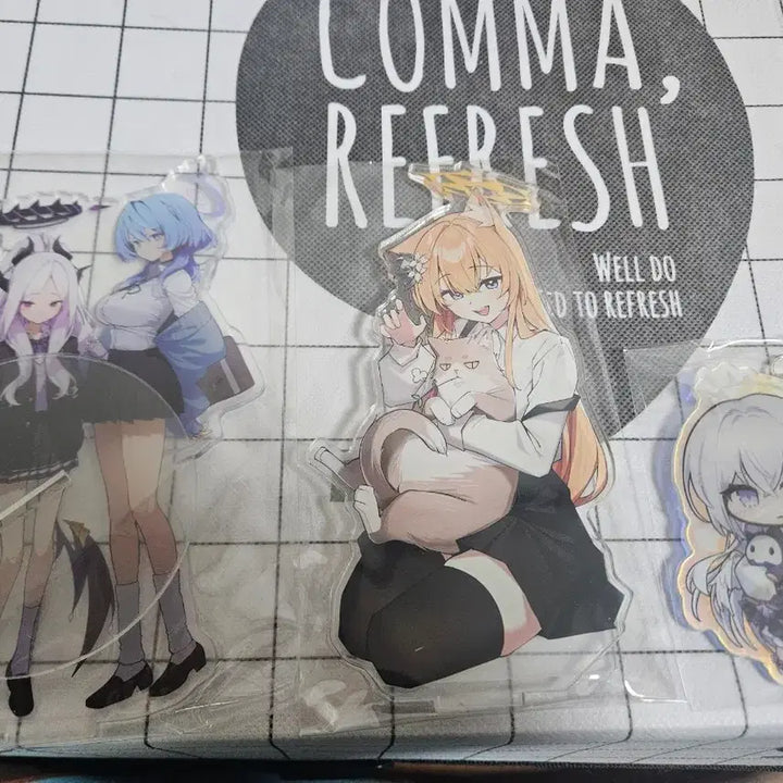 [SOLD OUT] 블루아카이브 아크릴 일괄로 팝니다
