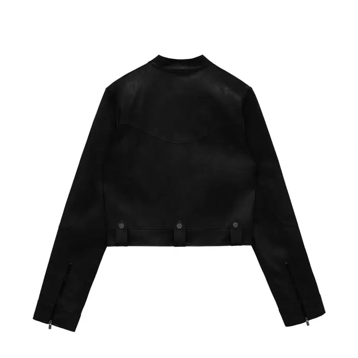 [BUNJANG] Trimming Bird Biker Jacket / 트리밍버드 바이커 자켓