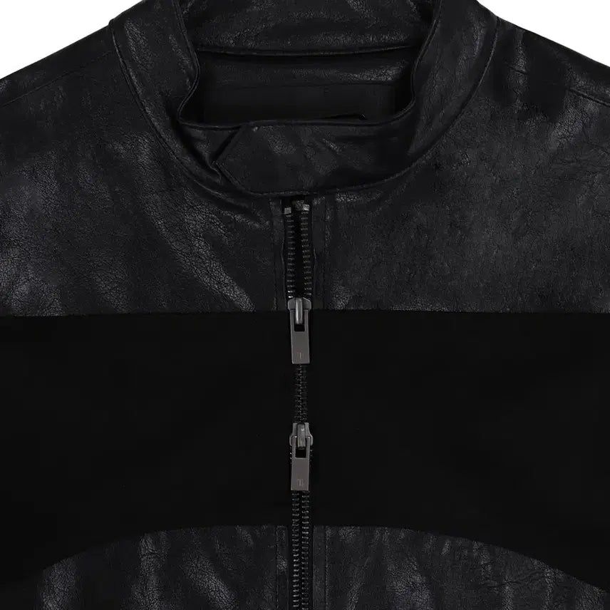 [BUNJANG] Trimming Bird Biker Jacket / 트리밍버드 바이커 자켓