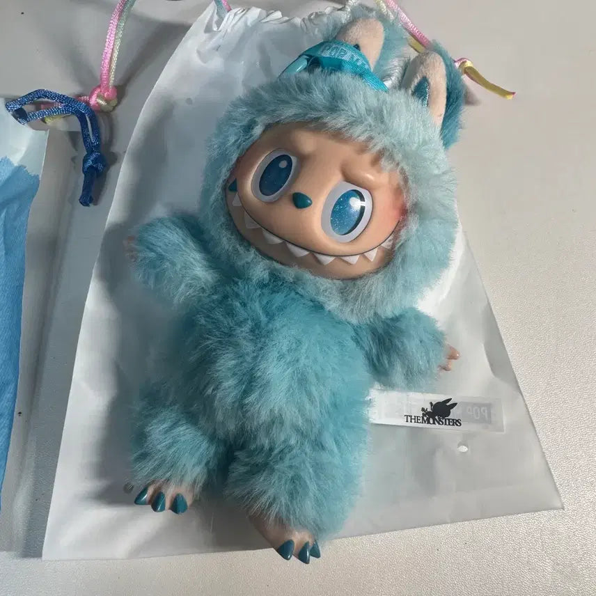 [BUNJANG] Pop Mart Labubu Highlight Doll Keyring / 정품 팝마트 라부부 하이라이트 희망 인형 키링