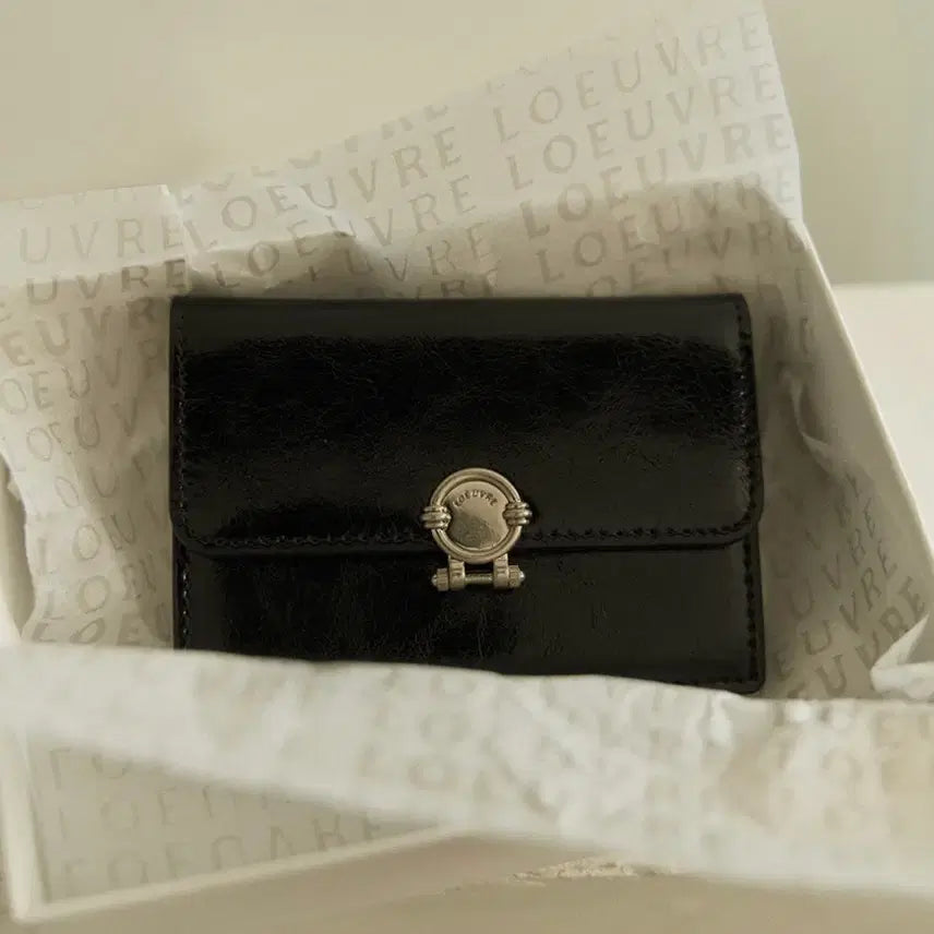 [BUNJANG] Loeuvre Card Wallet - Black / 루에브르 카드지갑 블랙