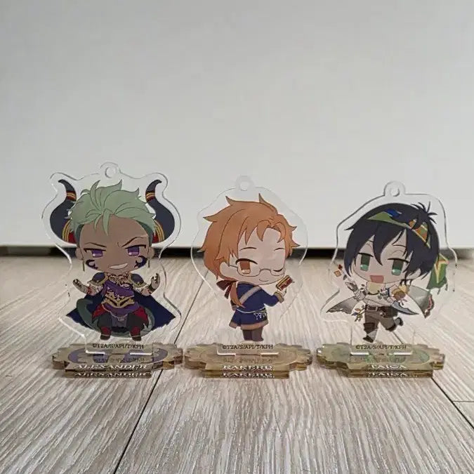 [BUNJANG] King of Prism Alexander, Kakeru, Taiga Stand Bundle Set / 킹프리,킹오브프리즘 스탠드일괄