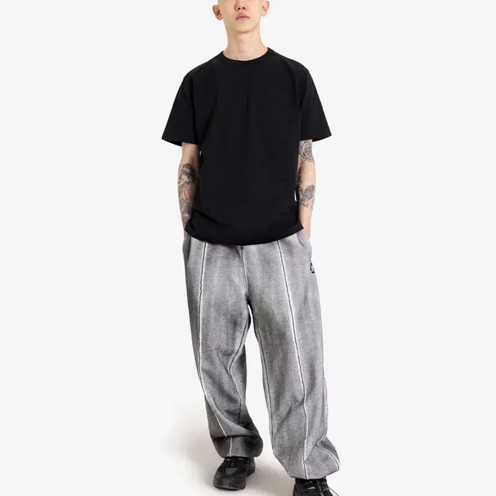 [BUNJANG] Private Neighbors Dirty Washed Sweat Joggers / 프라이빗네이버스 Dirty Washed Sweat Joggers