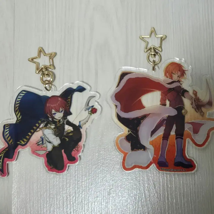 [BUNJANG] Knights Tsukasa Leo Mercs Collaboration Acrylic Keyring / 앙스타 츠카사 레오 메르크스 콜라보 아크릴 키링 양도합니다.