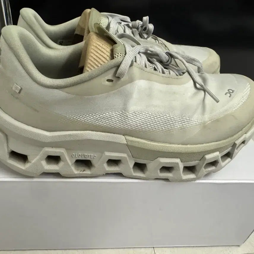 [BUNJANG] PAPE x ON Running Cloudmonster Moon Dust Sneakers / [255]파프x온러닝 클라우드몬스터 문더스트(파프온)