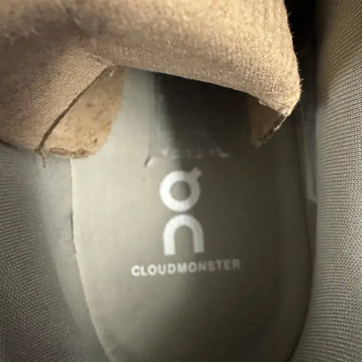 [BUNJANG] PAPE x ON Running Cloudmonster Moon Dust Sneakers / [255]파프x온러닝 클라우드몬스터 문더스트(파프온)