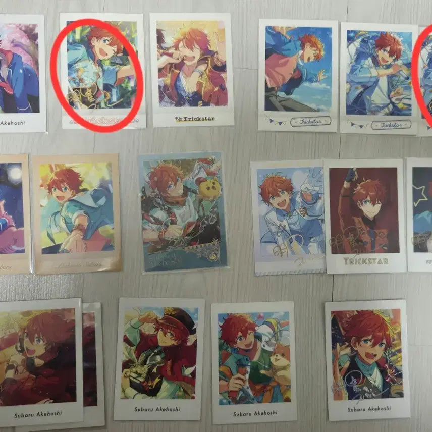 [BUNJANG] Ensemble Stars Subaru POB Bundle Set / 앙스타 스바루 파샤(레어 포함) 일괄 양도합니다