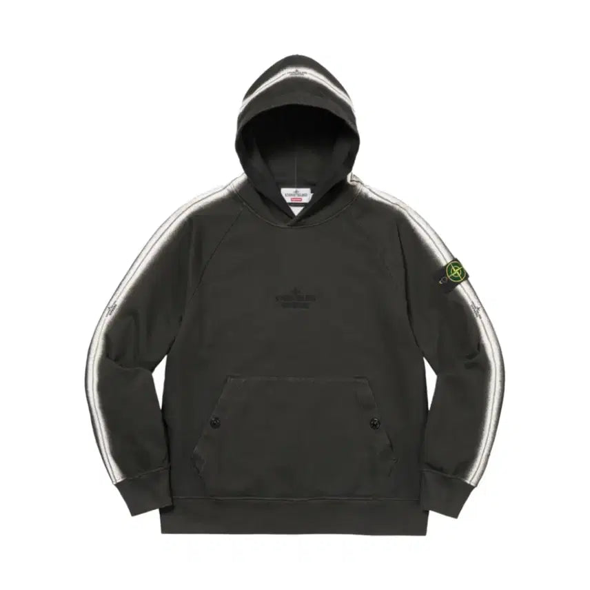 [BUNJANG] Supreme Stone Island 22SS Stripe Hoodie / 슈프림x스톤아일랜드 22ss 스트라이프 후드티 팝니다