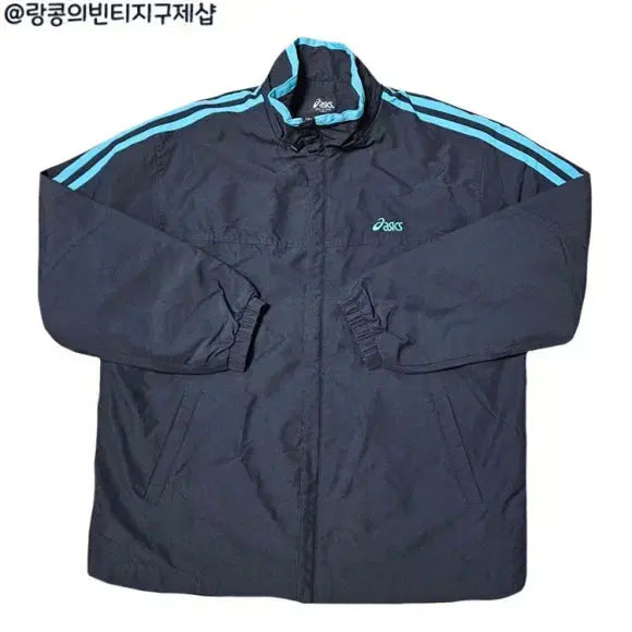 [BUNJANG] Asics Vintage Street Windbreaker Jacket / 아식스 빈티지 스트릿 바람막이 자켓
