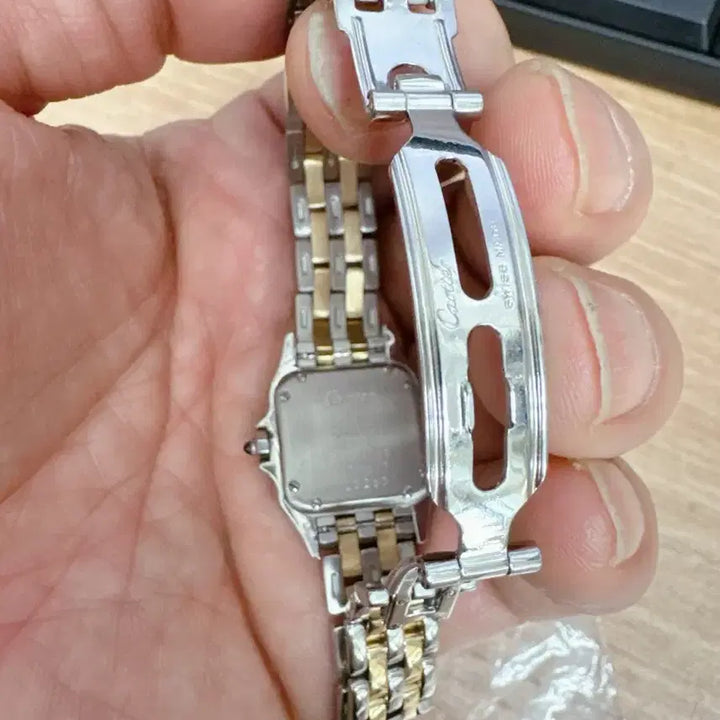 [BUNJANG] Cartier Panthere Small Combi Watch / 까르띠에 펜더 스몰 콤비