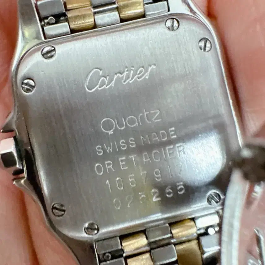 [BUNJANG] Cartier Panthere Small Combi Watch / 까르띠에 펜더 스몰 콤비