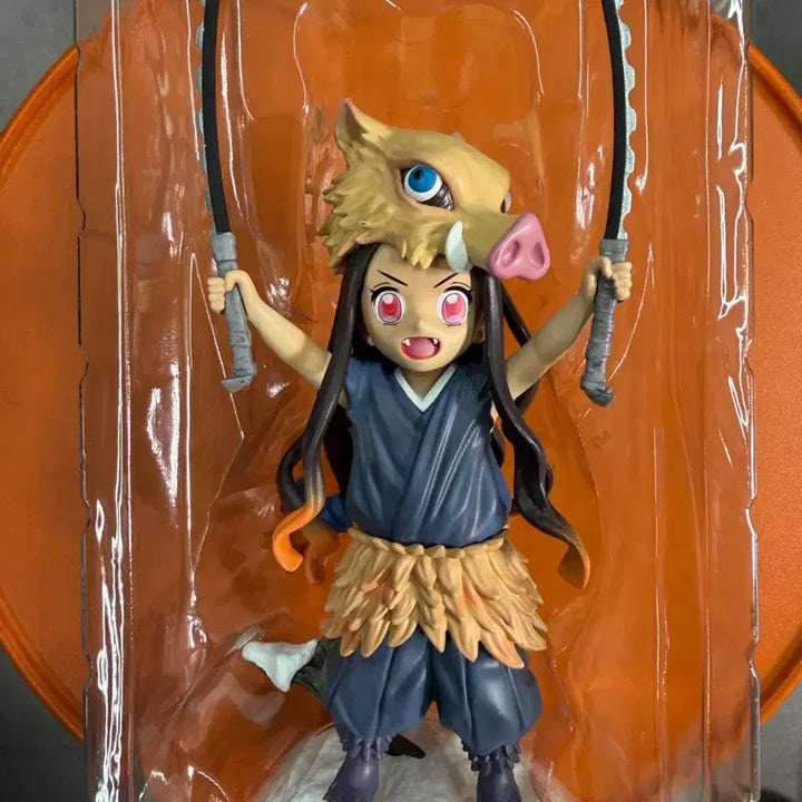 [BUNJANG] Demon Slayer Nezuko Inosuke Figure / 귀멸의 칼날 피규어 카마도네즈코 이노스케 피규어