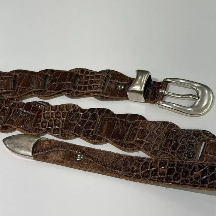 [BUNJANG] Our Legacy Croco Belt / 90) 아워레가시 크로커 벨트