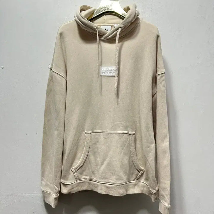 [BUNJANG] Adidas Beige Hoodie S / 아디다스 베이지색 후드티 S