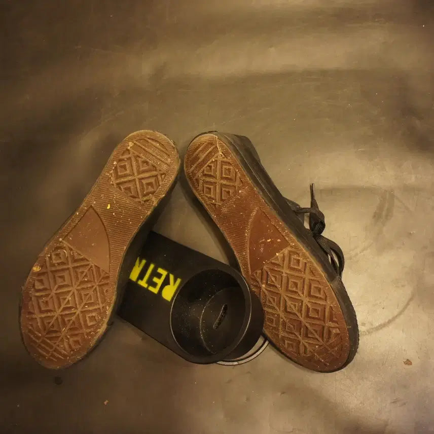 [BUNJANG] Vintage Black Sneakers (Size 270) Men&