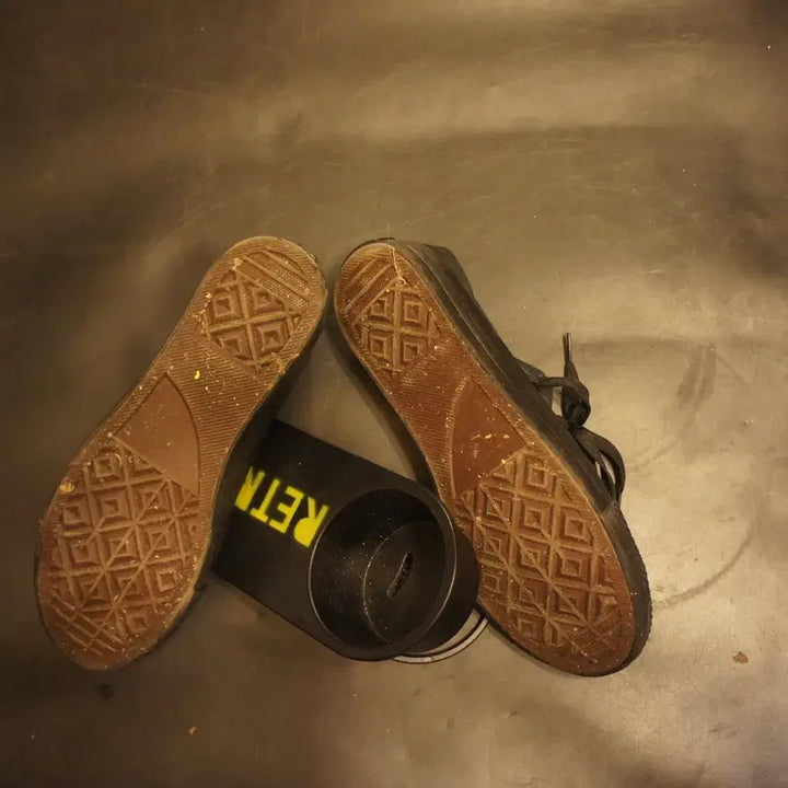 [BUNJANG] Vintage Black Sneakers (Size 270) Men&