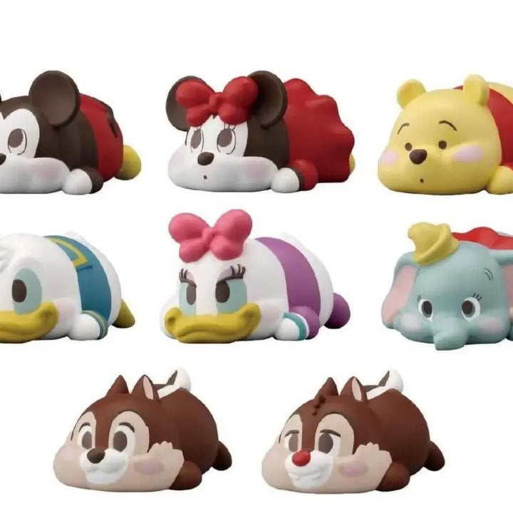 [BUNJANG] Disney Mocchi-Mocchi Mickey & Minnie Bundle Set / 디즈니 모찌코로링 가챠 미키미니 일괄