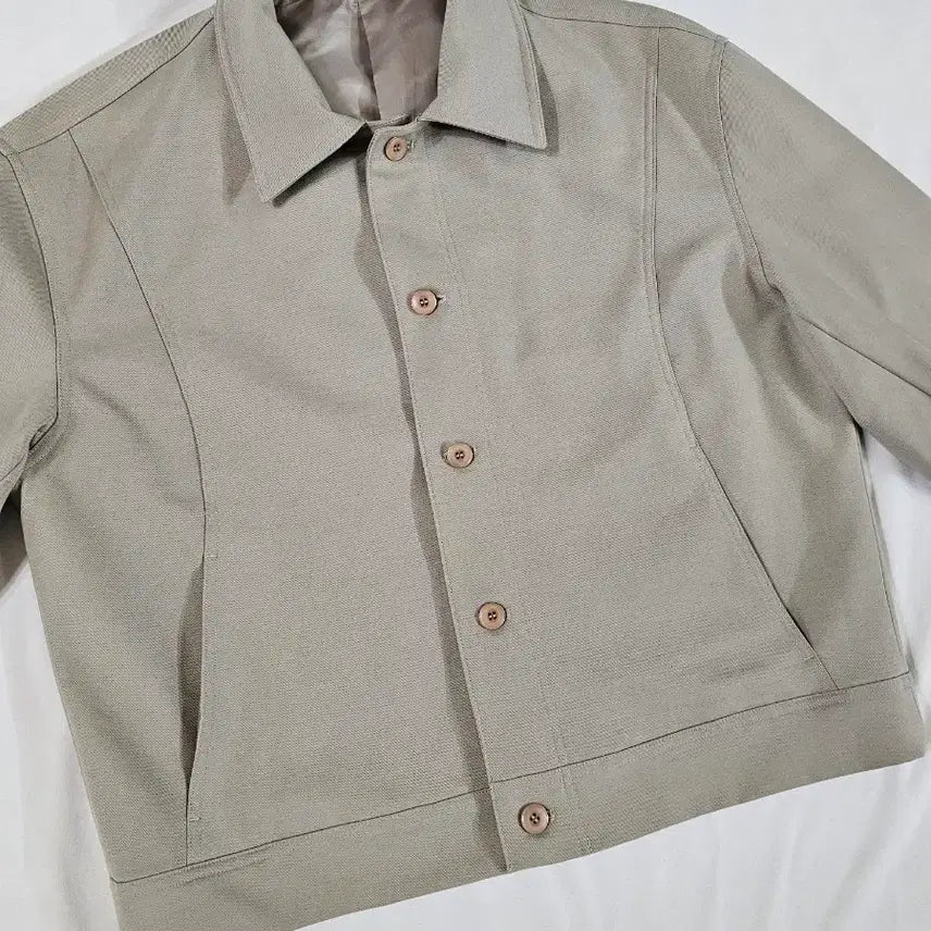 [BUNJANG] Drawfit Minimal Soft Wool Jacket - Cream (Size M) / [M] 드로우핏 미니멀 소프트 울 자켓 CREAM