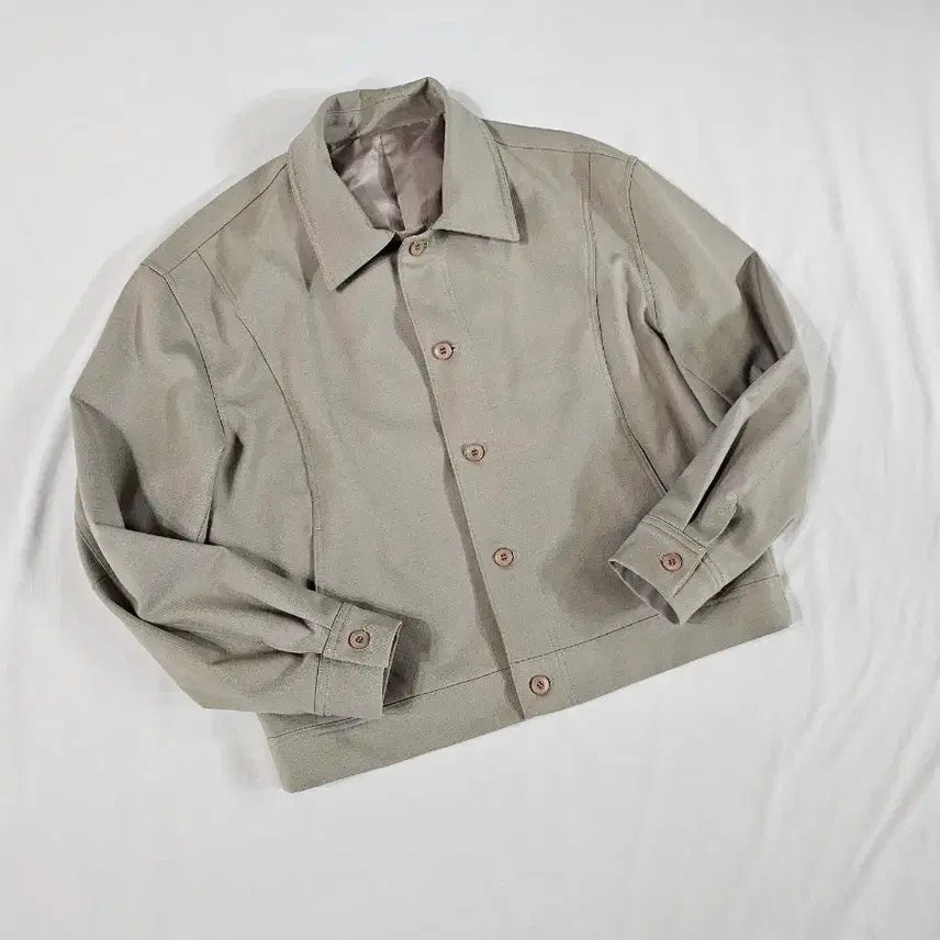 [BUNJANG] Drawfit Minimal Soft Wool Jacket - Cream (Size M) / [M] 드로우핏 미니멀 소프트 울 자켓 CREAM