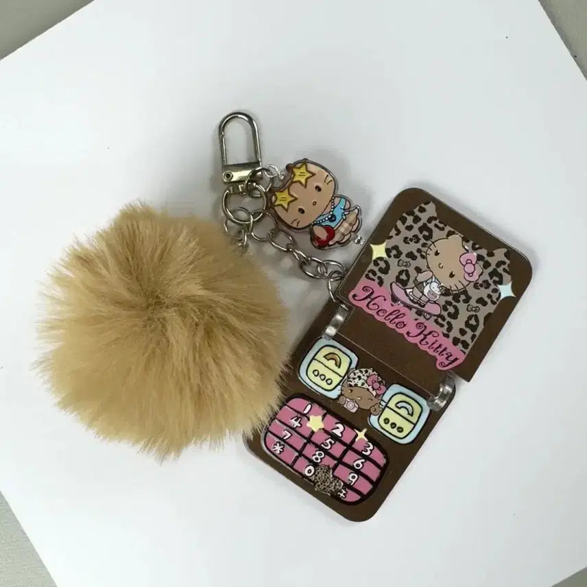 [BUNJANG] Kitty Phone Design Keyring / 키티 폰디자인 키링 (2종류)