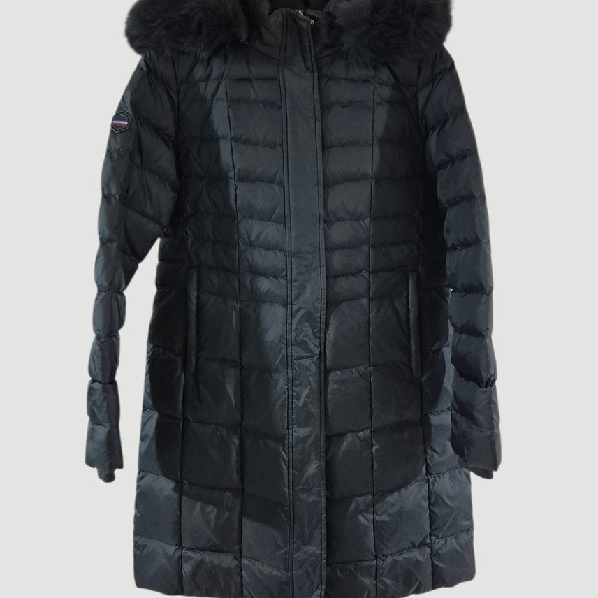 [BUNJANG] Figaro Women's Long Down Jacket / [90]피가로 여자 오리털 경량롱패딩