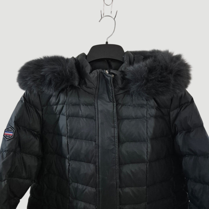 [BUNJANG] Figaro Women's Long Down Jacket / [90]피가로 여자 오리털 경량롱패딩