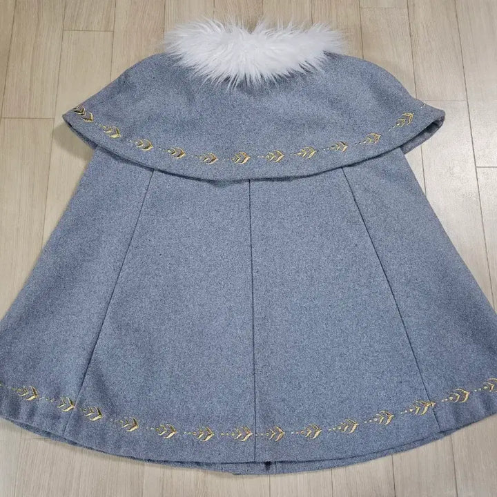 [BUNJANG] Disney Elsa Cape Coat / 디즈니 키즈 엘사 케이프 코트망토 7/8세