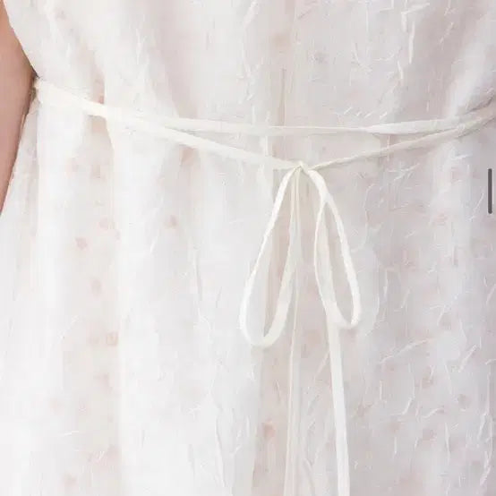 [SOLD OUT] 루에브르 시어드레스 라이트오렌지 S 새상품