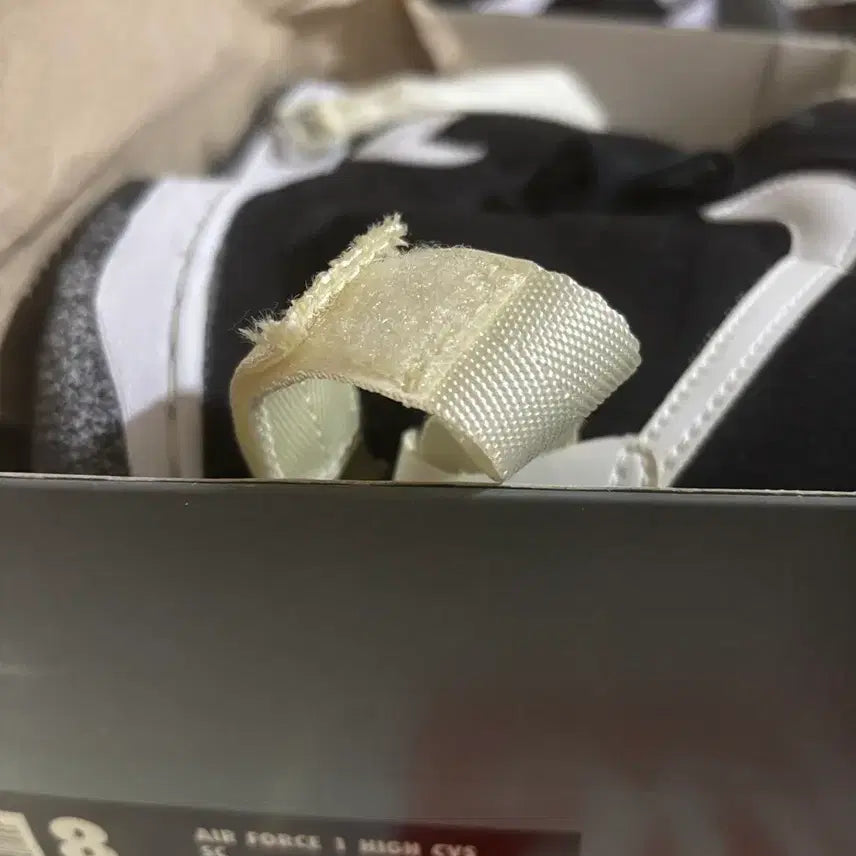 [BUNJANG] Nike Air Force 1 High CVS Black/White 260mm / 나이키 에어포스1 하이 cvs 블랙/화이트 260mm 신품