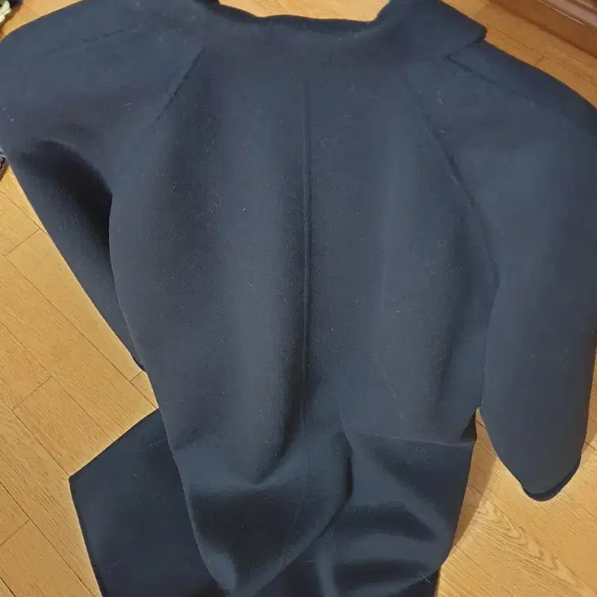 [BUNJANG] PIAZZA LUTENSE Black Wool Coat 55-66 / PIAZZA LUTENSE 블랙 모직 코트55~66