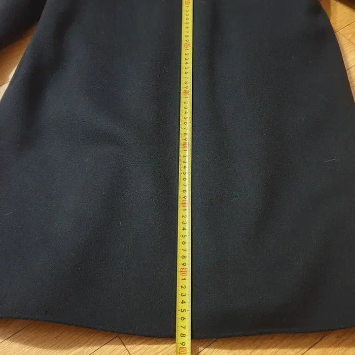 [BUNJANG] PIAZZA LUTENSE Black Wool Coat 55-66 / PIAZZA LUTENSE 블랙 모직 코트55~66