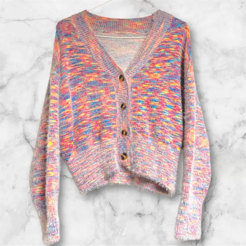 [BUNJANG] Soft and Cozy Knit Cardigan (Size 44-55) / 거의 새상품 부드럽고 포근한 니트 가디건 44-55 정도 사이즈