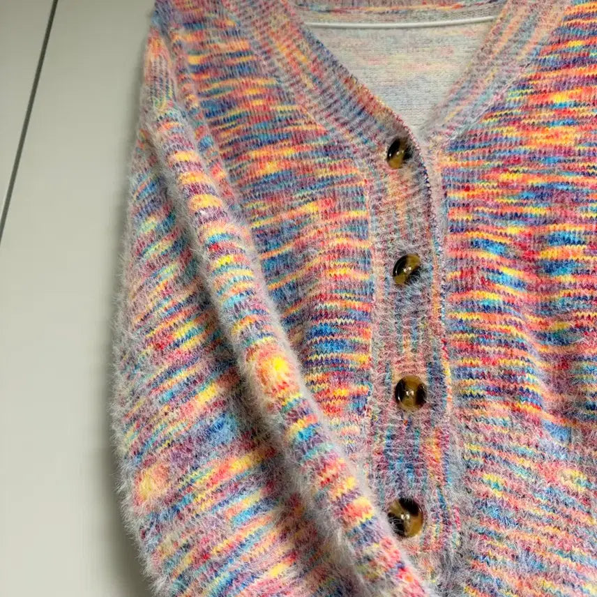 [BUNJANG] Soft and Cozy Knit Cardigan (Size 44-55) / 거의 새상품 부드럽고 포근한 니트 가디건 44-55 정도 사이즈