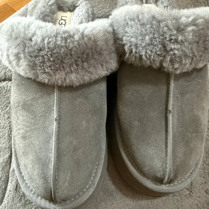 [BUNJANG] UGG Diskette Slippers Charcoal 250 / UGG 어그 디스켓(디스케트) 슬리퍼 차콜 250 사이즈