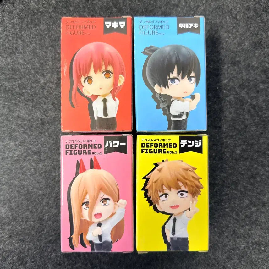 [BUNJANG] Taito Chainsaw Man Defo-Me! Figure Set / 체인소맨 타이토 데포르메 4종 일꽝판매합니다.