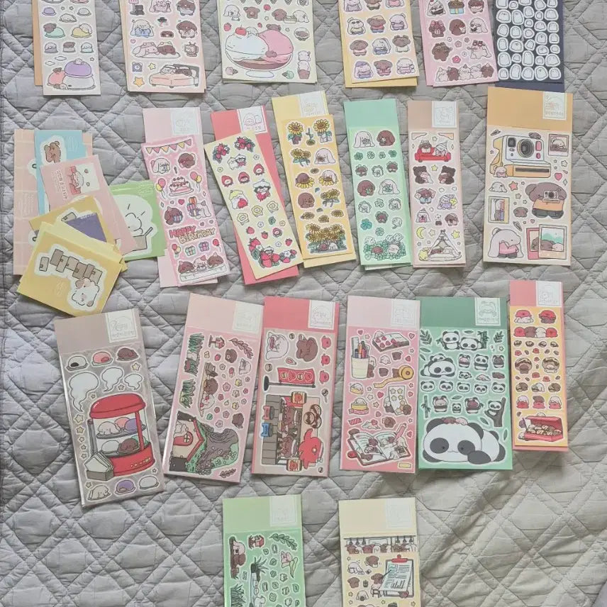 [BUNJANG] Nyung Nyung Shop Sticker Bundle Set / 늉늉샵 스티커 새상품 판매(원가이하)