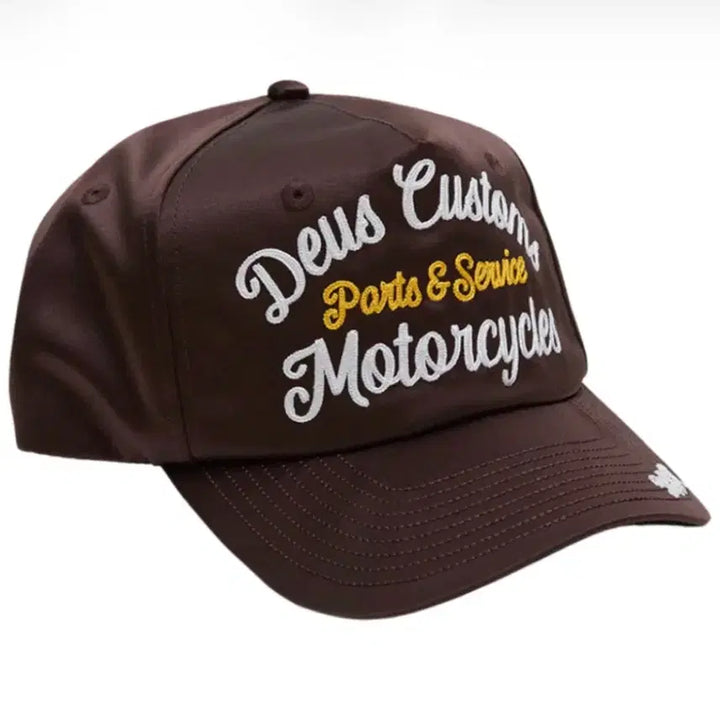 [BUNJANG] Deus Ex Machina IOTA Trucker Hat - Brown / 데우스 엑스 마키나 모자 IOTA TRUCKER 브라운