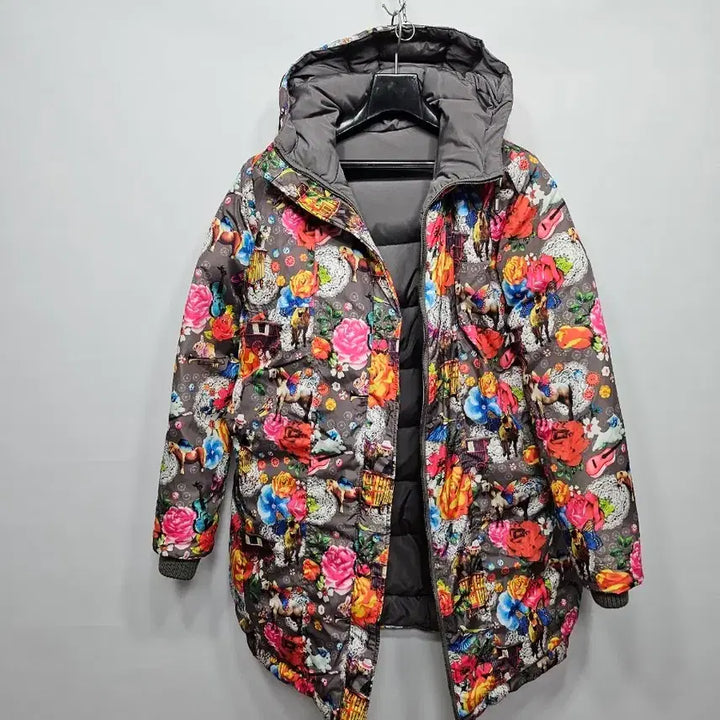 [BUNJANG] O'Lilly Reversible Padded Jacket (Size 55) / 오일릴리 양면패딩  55