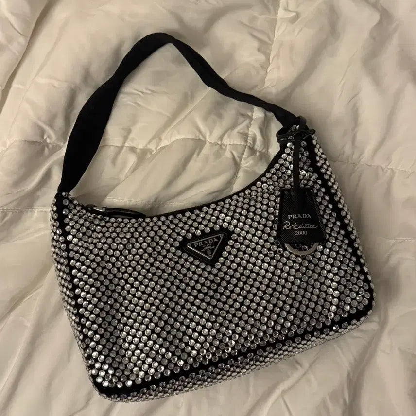 [BUNJANG] Prada Crystal Mini Bag / 프라다 크리스탈 미니백