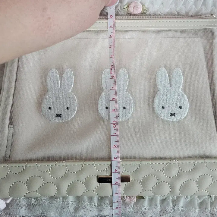 [BUNJANG] Miffy Flower Square Pouch / (일본정품) 한정판 미피  플라워 사각 파우치/ 미니 파우치