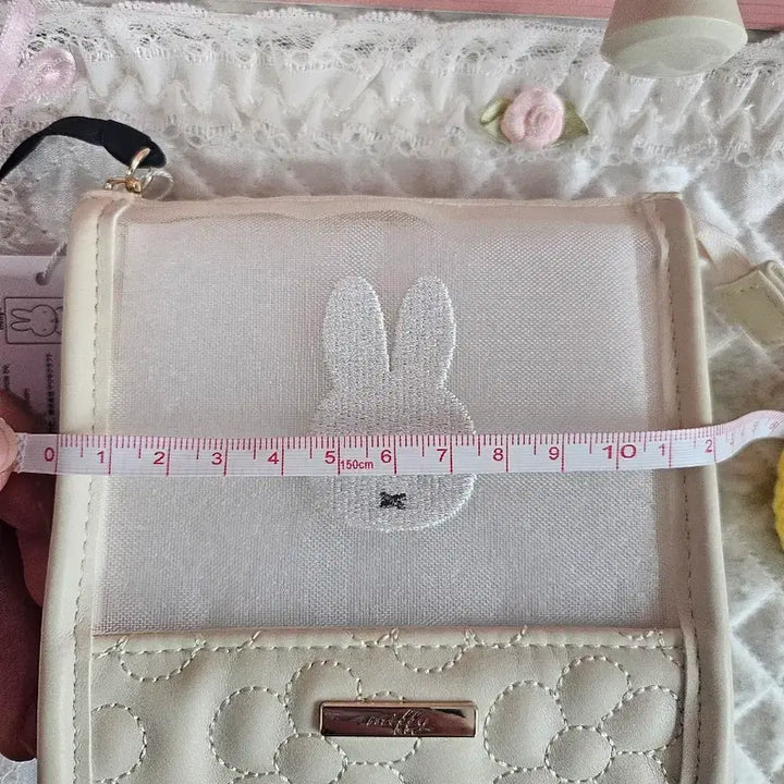 [BUNJANG] Miffy Flower Square Pouch / (일본정품) 한정판 미피  플라워 사각 파우치/ 미니 파우치