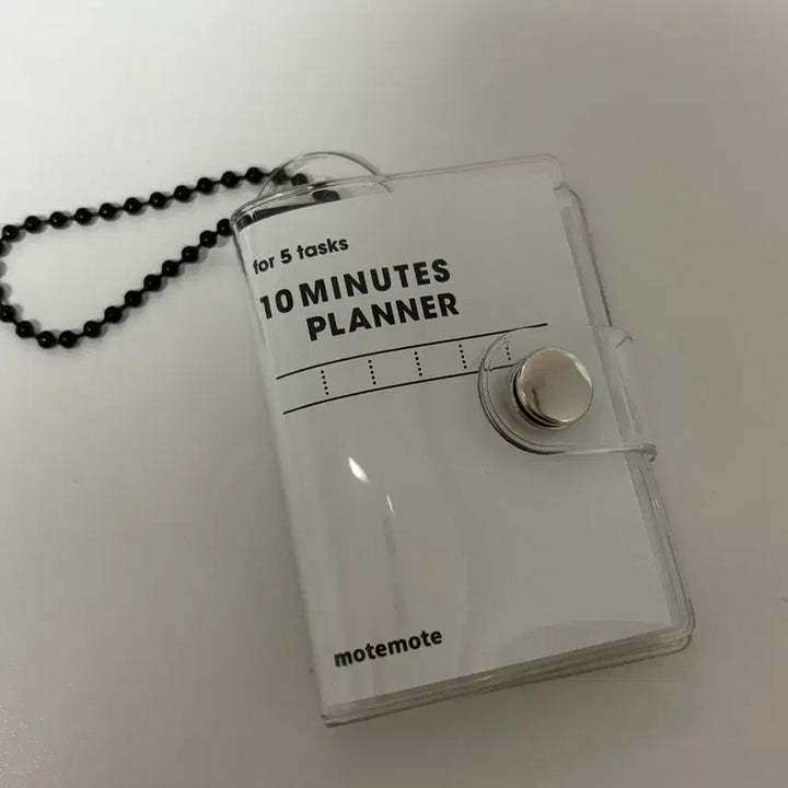 [BUNJANG] Motemote Planner Mini Memo Pad Keyring / 모트모트 플래너 미니 메모지 키링