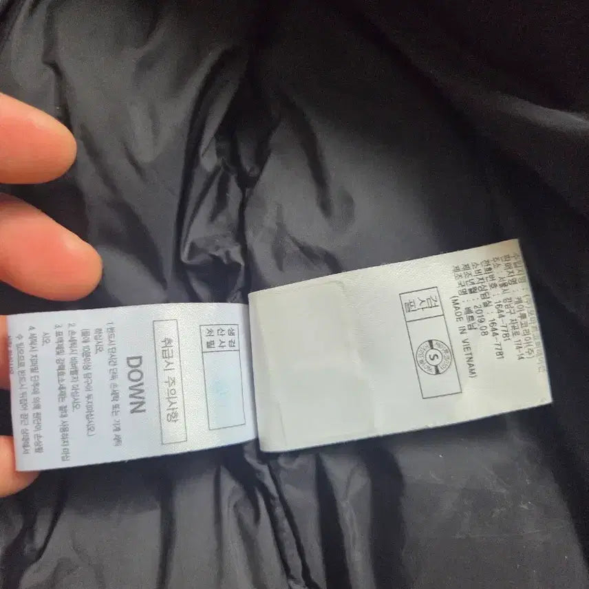 [BUNJANG] K2 Ghost Men's Padded Jacket Black 95 / K2 고스트 남성 패딩 블랙 95 상태좋음