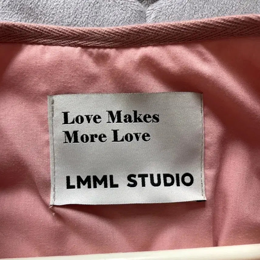 [SOLD OUT] lmml studio 핑크 퀼팅 도트 패턴 점퍼 + 머플러 세트