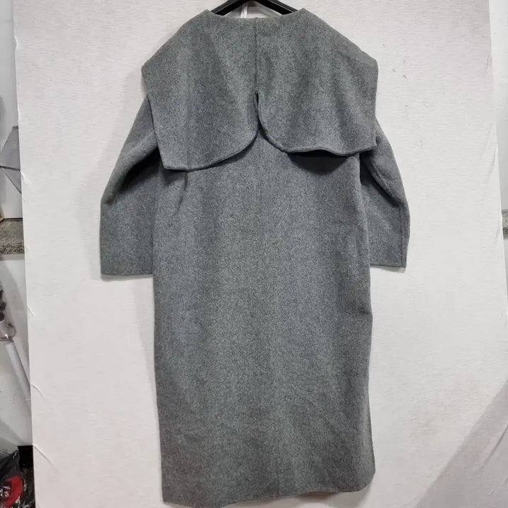 [BUNJANG] Handmade Wool Long Coat (Women's Size 66) / ㅡ미미씨엘 핸드메이드 모직 롱코트 여66 ㅡ0126