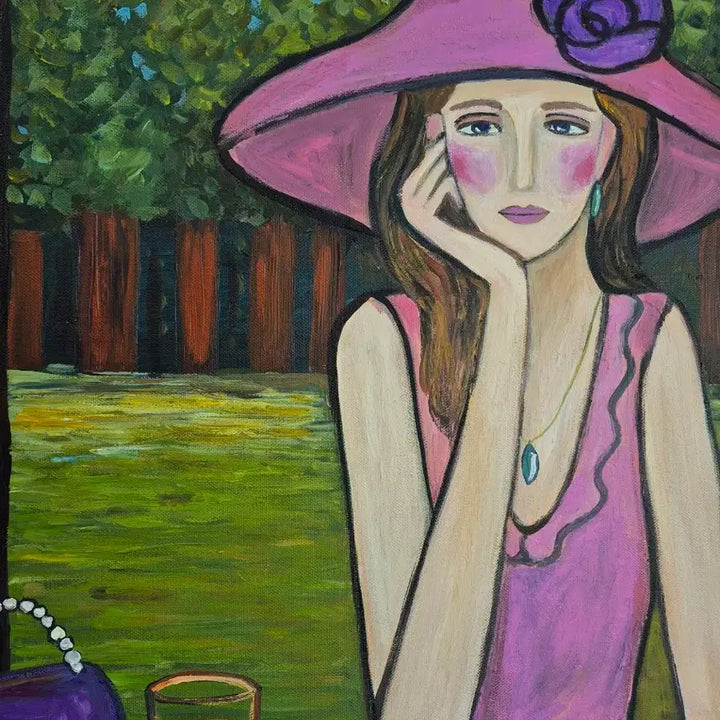 [BUNJANG] Unknown 12th Letter Painting / 12호그림 편지를 받은 여인