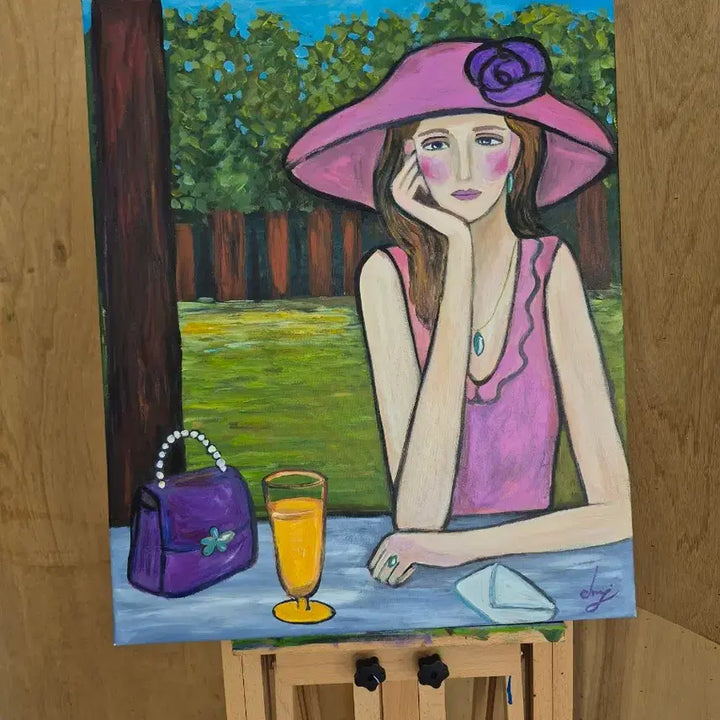 [BUNJANG] Unknown 12th Letter Painting / 12호그림 편지를 받은 여인