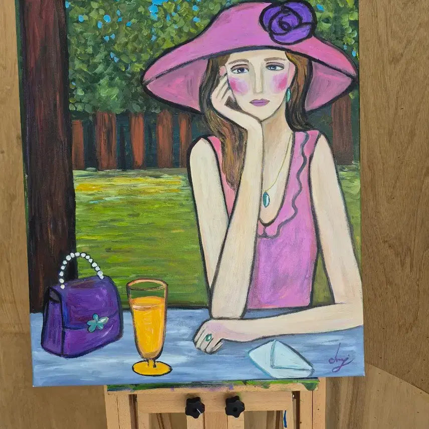 [BUNJANG] Unknown 12th Letter Painting / 12호그림 편지를 받은 여인