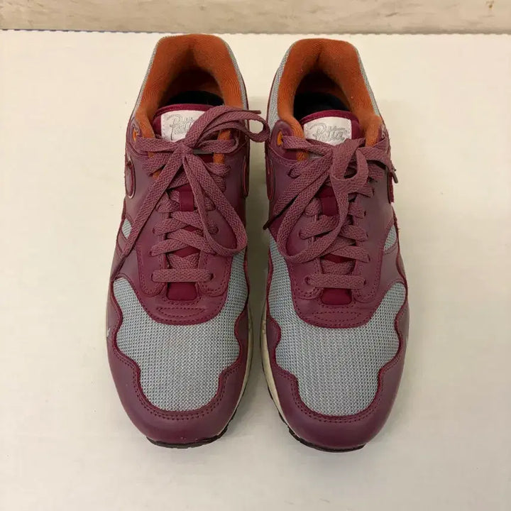 [BUNJANG] Nike Air Max 1 Patta Burgundy Sneakers / 나이키 에어맥스1 Patta 버건디 280